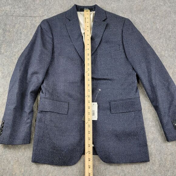 Todd Snyder Donegal Sutton Suit Jacket Sport Coat Blazer size 36S Blue NWT $698 - Picture 9 of 14